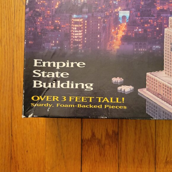 Milton‎ Bradley Puzz3D Empire State Building Foam Backed Pieces 902 - Picture 2 of 5